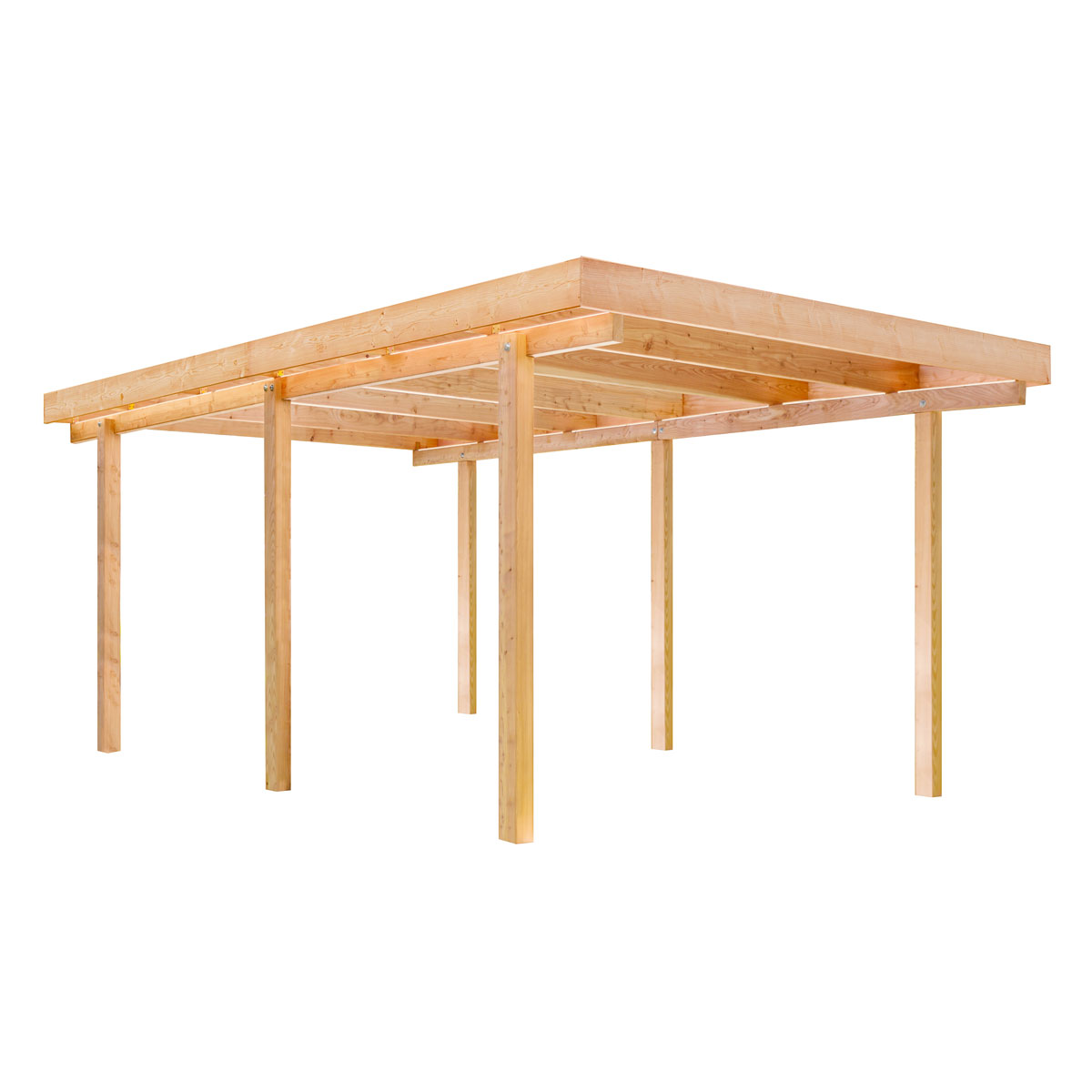 Carport Lärche, 304x510 cm