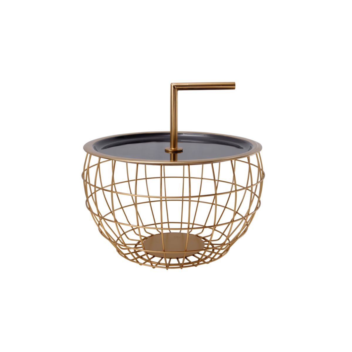 Beistelltisch Art Deco 555 schwarz