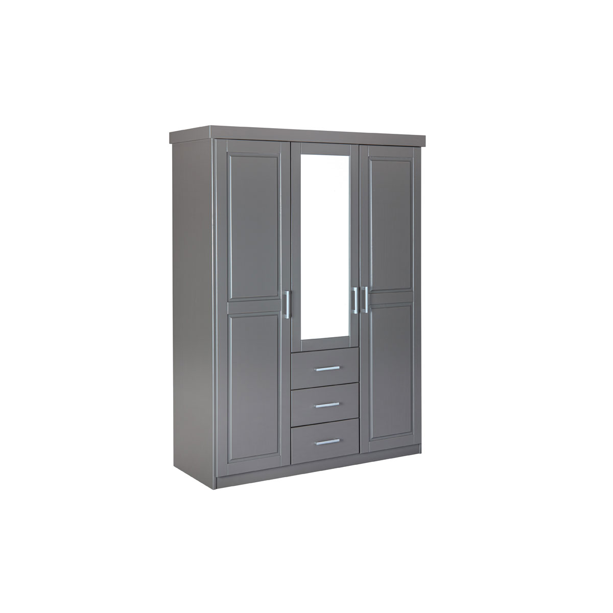 Inter Link Kassettentürschrank „Norwin“, 3-Türen, grau Bild 6