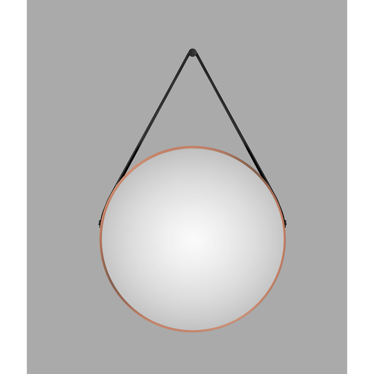 DSK  Design Spiegel Silver Coiffeur Copper Dm 80 cm Bild 2