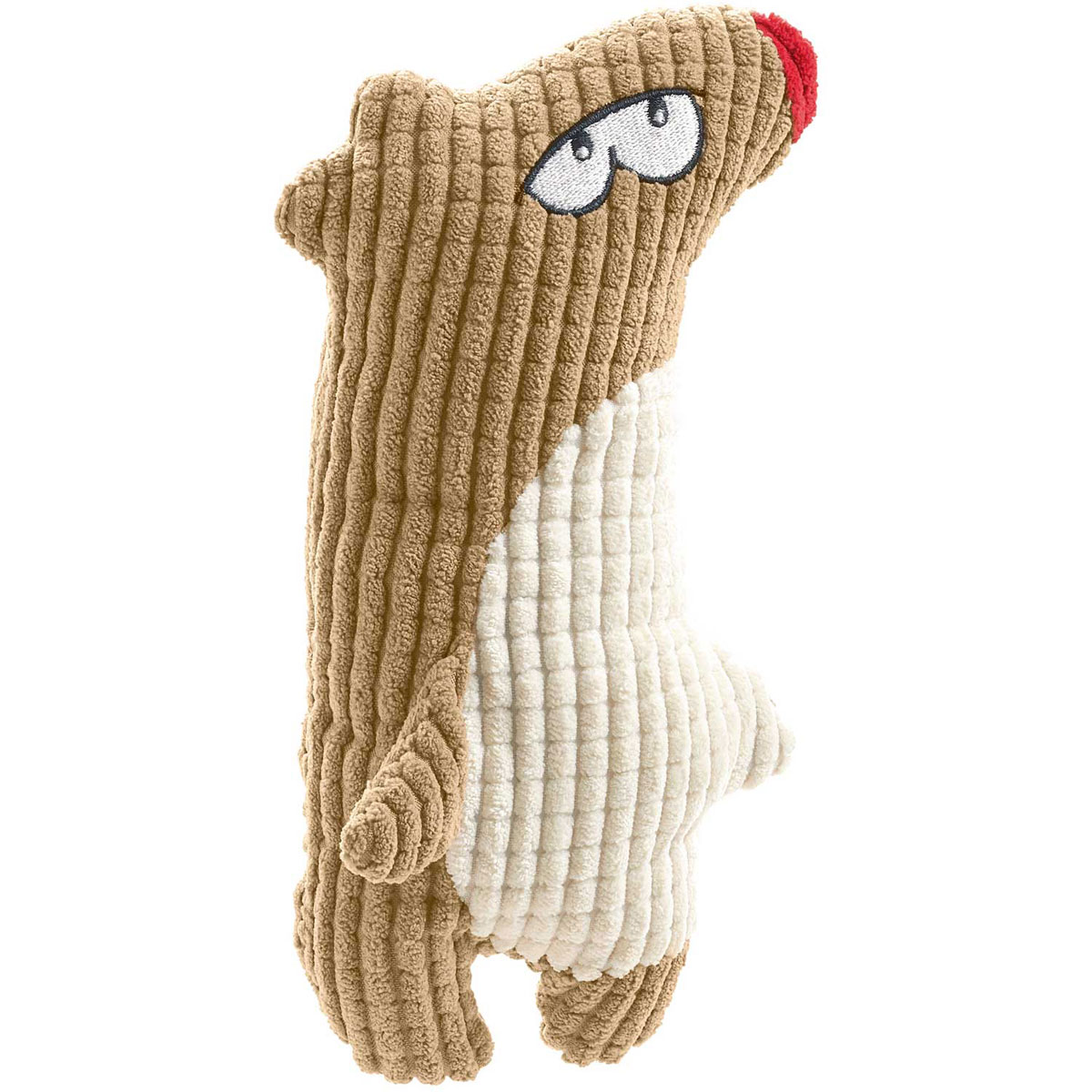 Hunter Hundespielzeug Barry Maus beige-weiß 19 cm