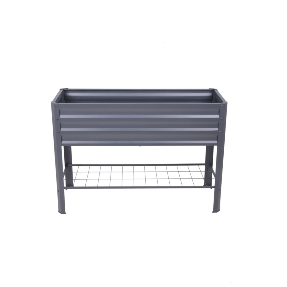 Garden Pleasure Hochbeet LILLIA, mit Vlies Metall pulverbeschichtet, anthrazit Bild 2