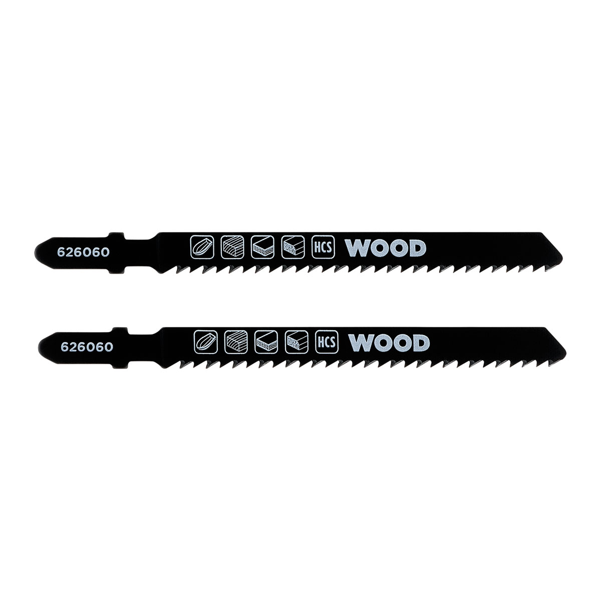 kwb HCS-Stichsägeblätter mit T-Schaft für Holz fein 2-tlg. 100 mm