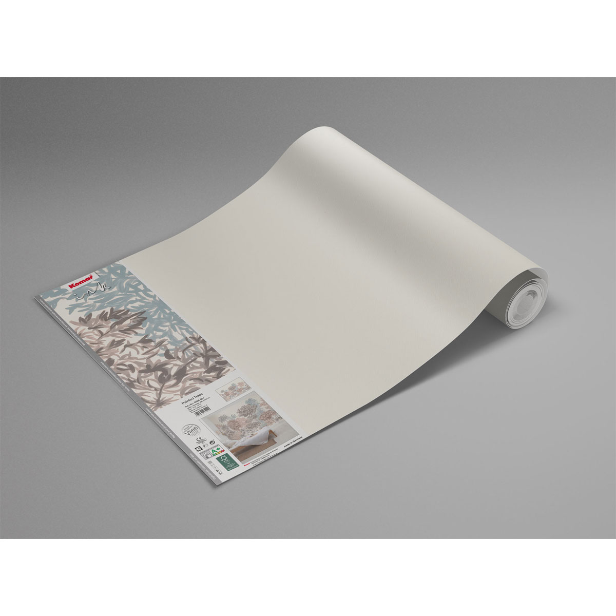 Komar  Vlies Fototapete Painted Trees 400x280 cm Bild 9