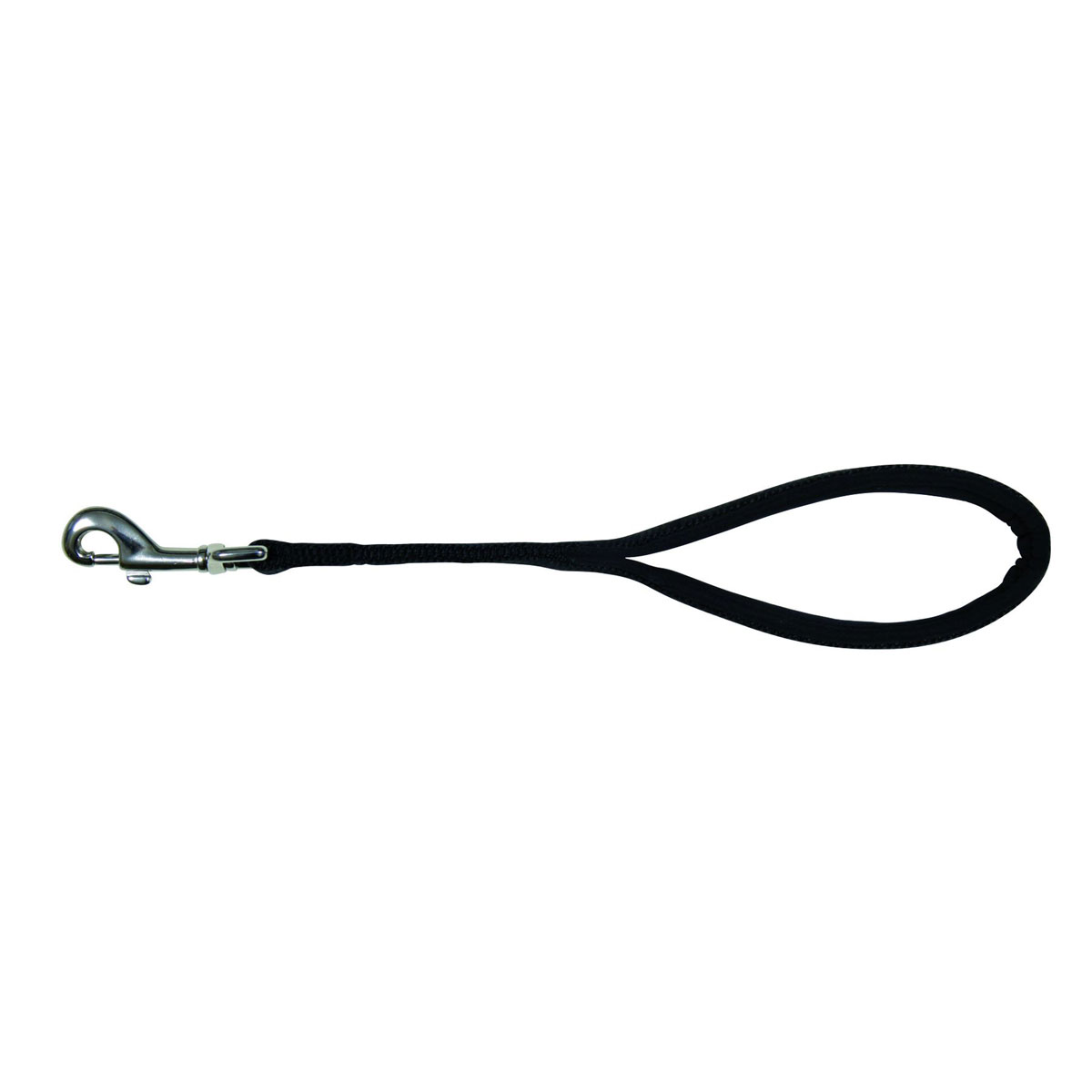 Trixie  Premium Kurzführer schwarz M-XL 30 cm/25 mm