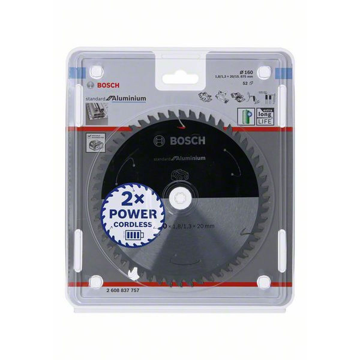 Bosch Kreissägeblatt Durchmesser 160 x 1,8 mm Bild 1