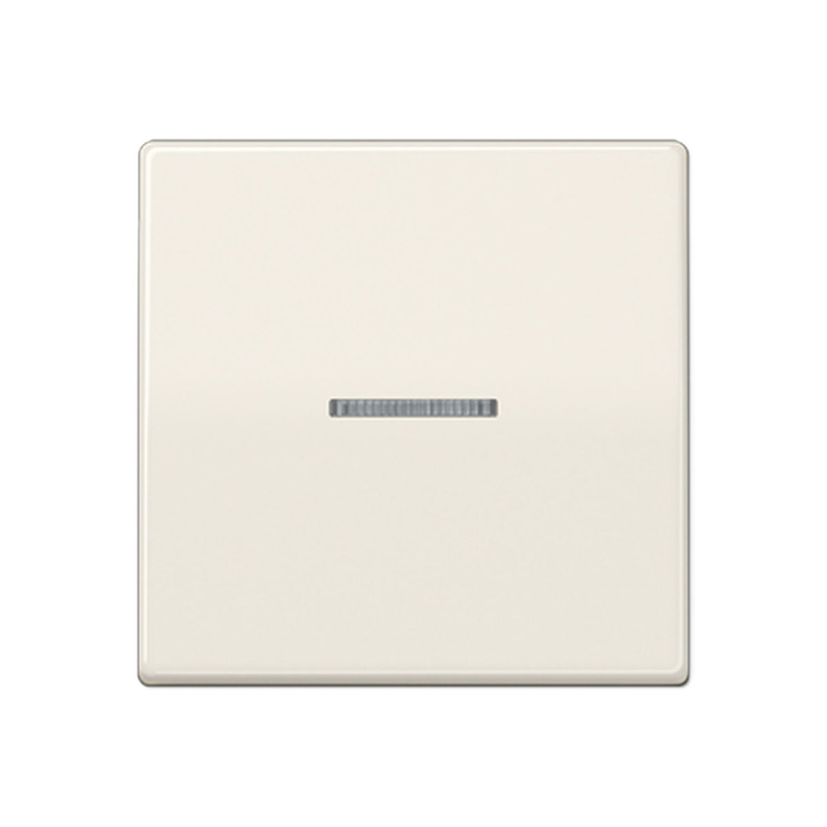 Jung Abdeckung für Kontrollschalter AS 500 weiß