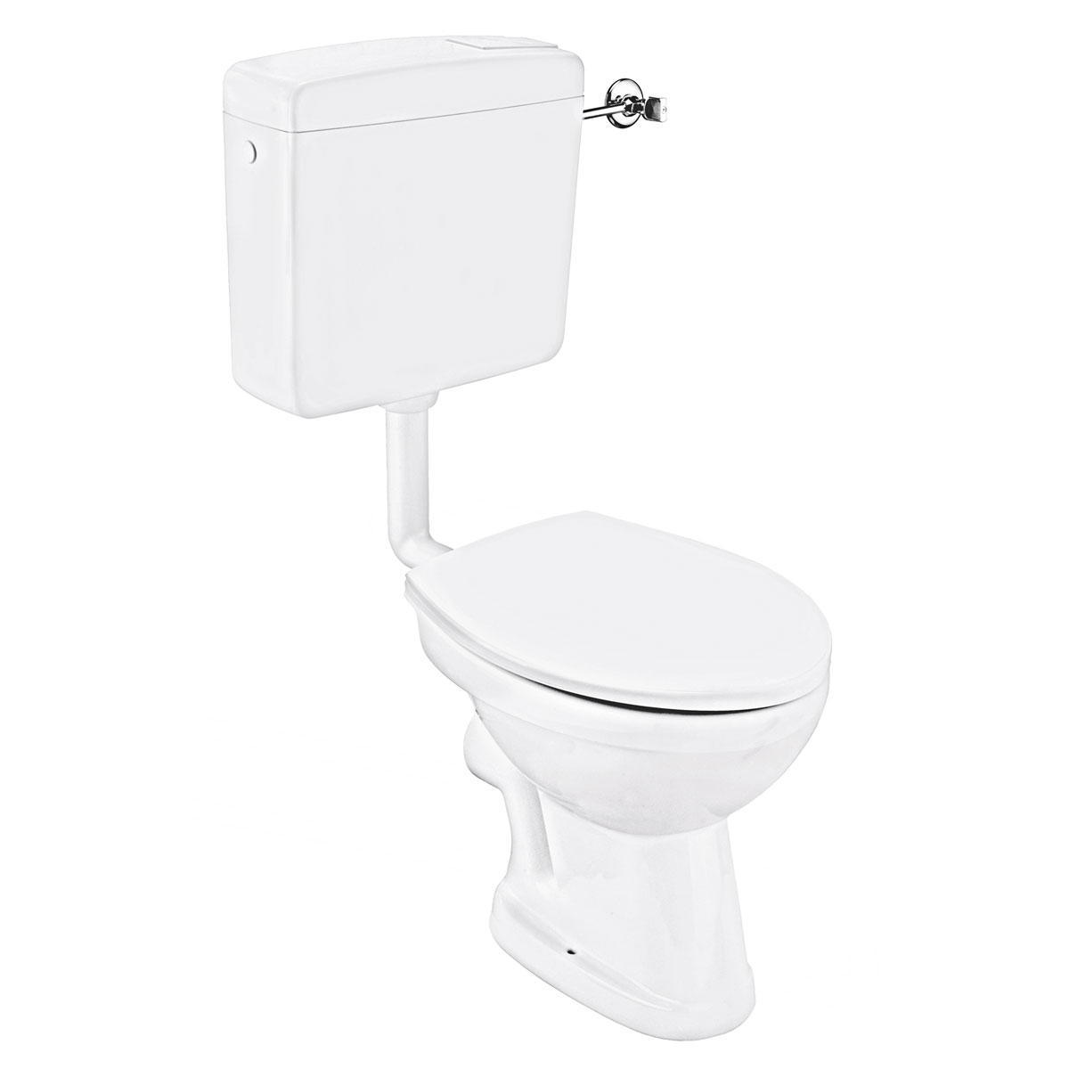 Stand-WC Set weiß
