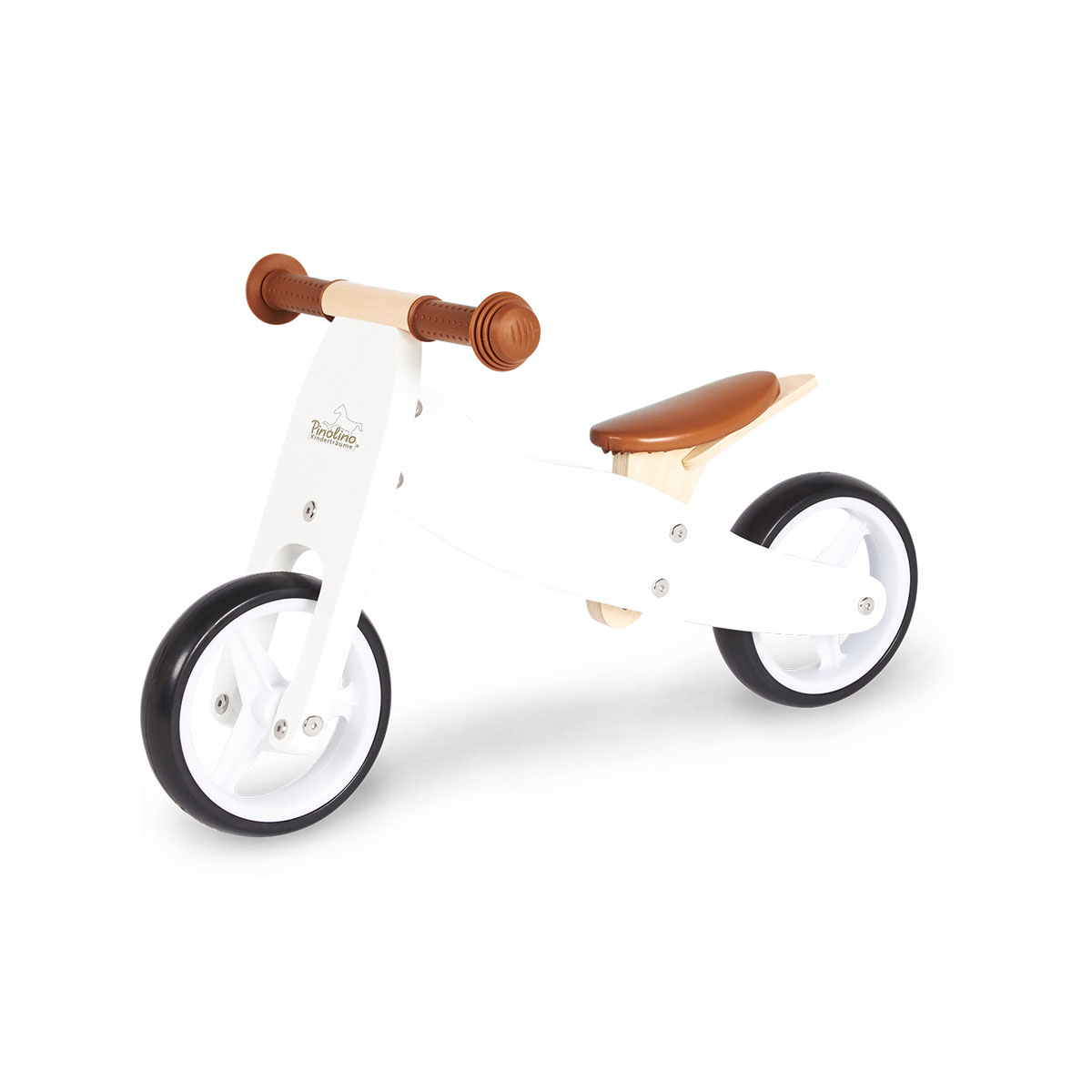 Pinolino Mini-Laufdreirad Charlie, weiß/natur Bild 5