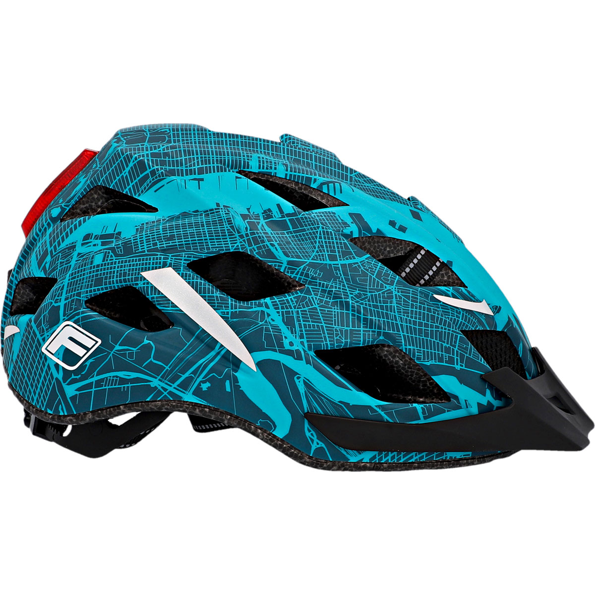 Fischer Bikes Fahrradhelm Urban Plus NY S/M blau