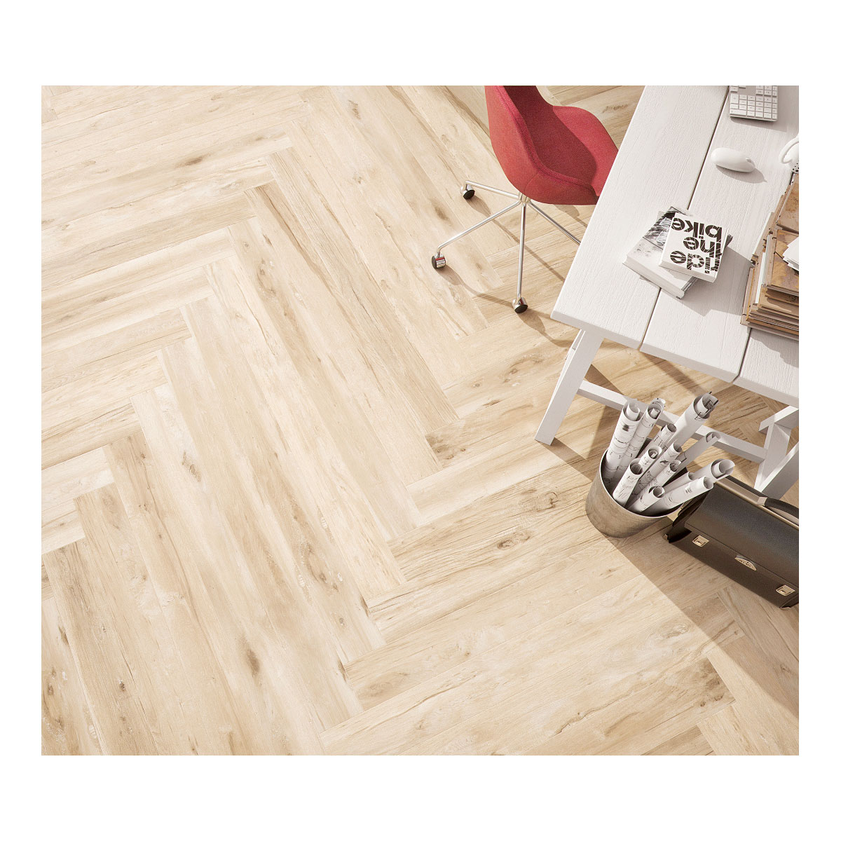 Feinsteinzeug Karval 90 x 15 x 0,9 cm Bild 2