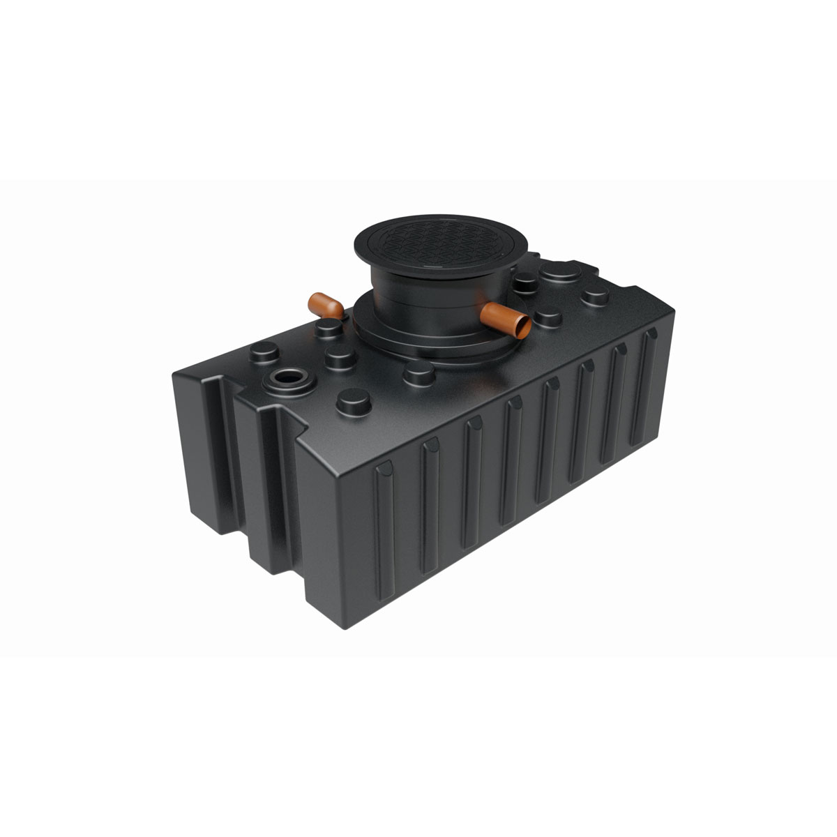 GreenLife Regenwasser-Flachtank, mit Biovitor, 2.000 L Bild 2