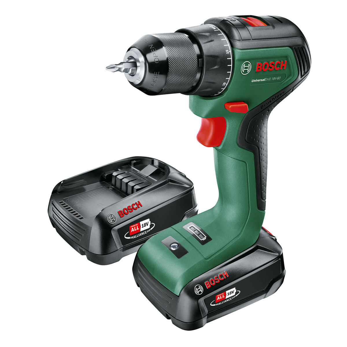 Bosch  Akku-Bohrschrauber UniversalDrill 18V-60 Bild 1
