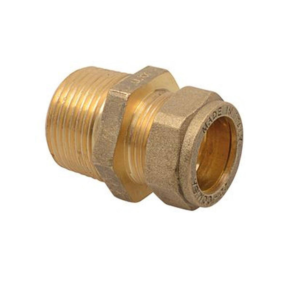 Kirchhoff Übergangsstück 15 mm x ½ AG Kupfer