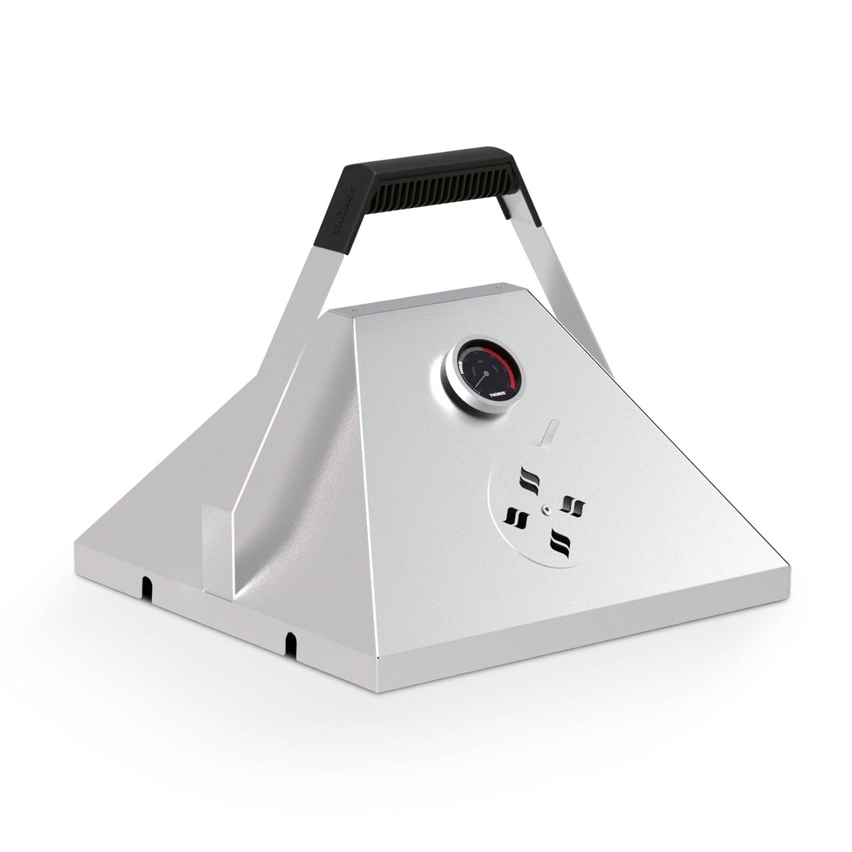 Barbecuehaube mit Thermometer Grillfläche 35 x 35 cm