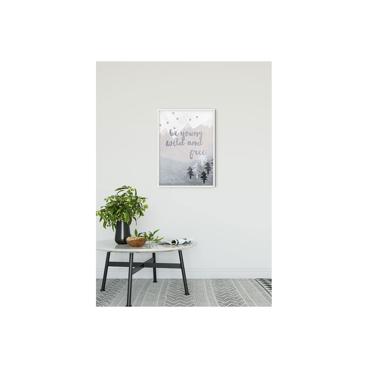 Komar  Wandbild Wild and Free 30x40 cm