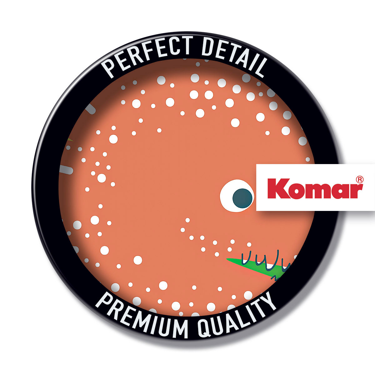 Komar  Selbstklebende Vlies Fototapete rund Little Dino Proto Durchmesser 125 cm Bild 3