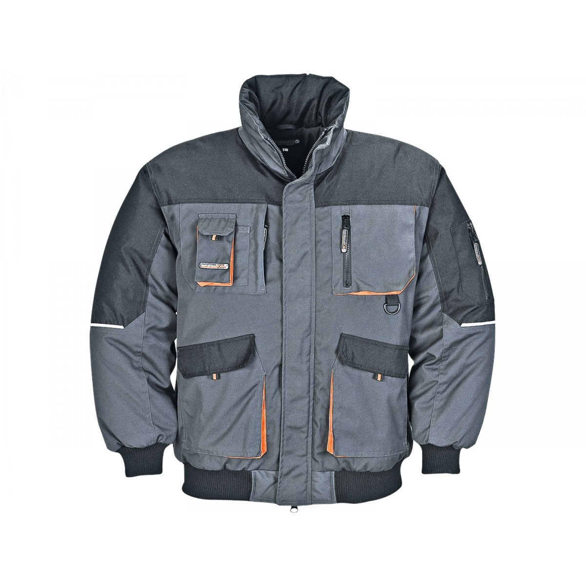 Herren Pilotenjacke Größe XL grau