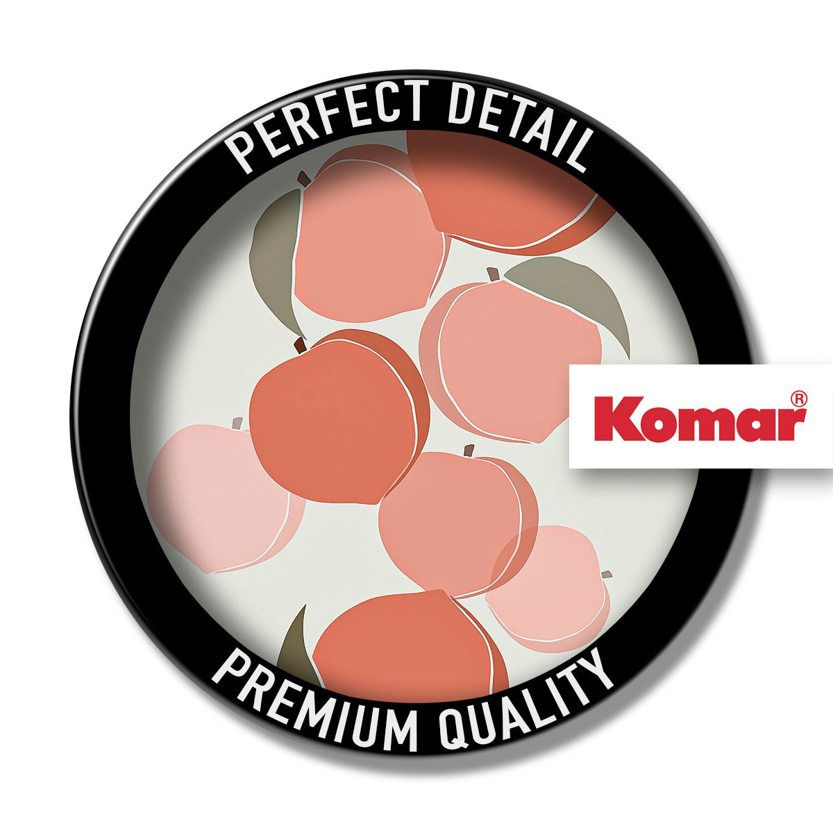 Komar  Wandbild Cultivated Peaches 40x50 cm Bild 3