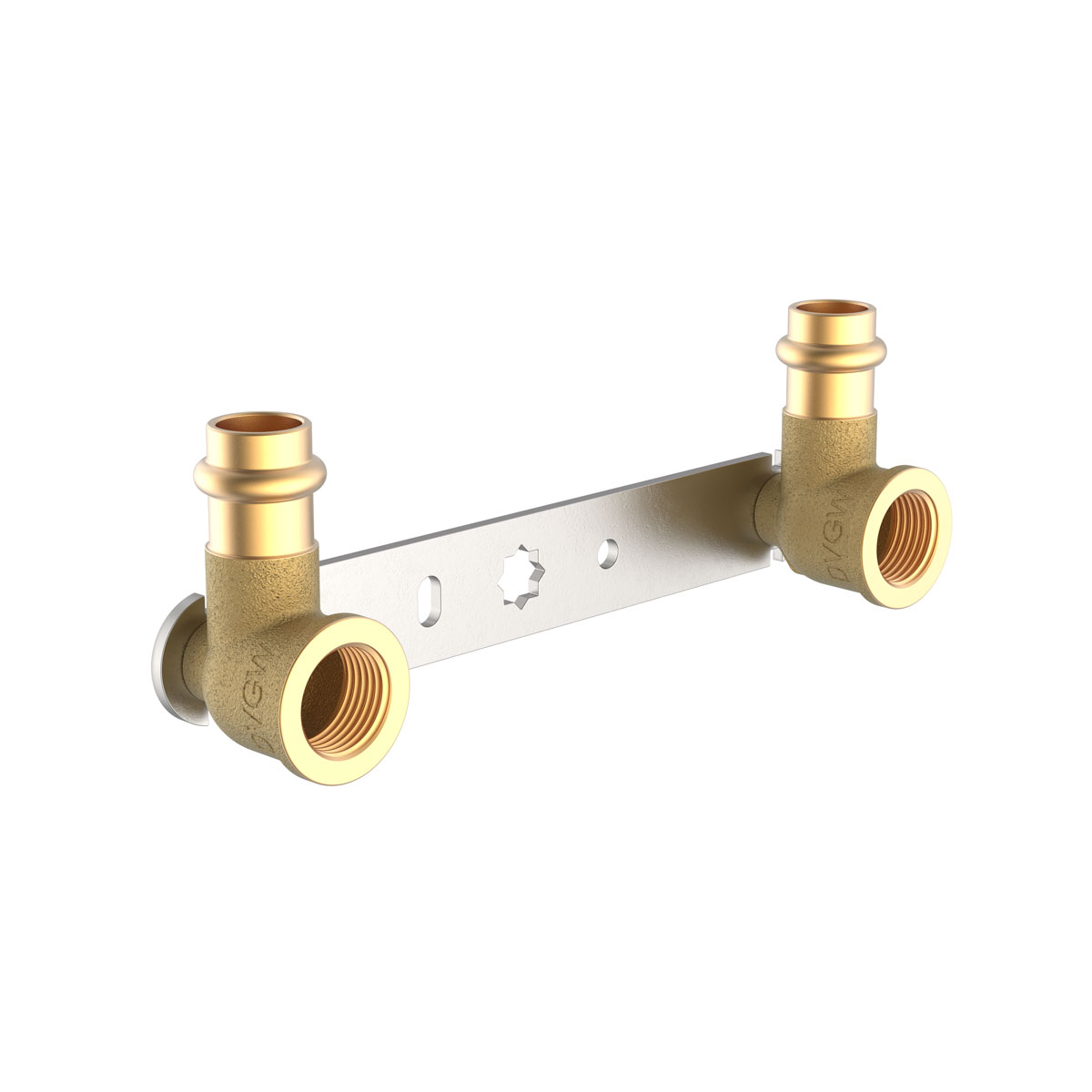 Kirchhoff RG Montageeinheit blank 15 mm x 1/2"IG 1 Muffe P4977 Bild 1