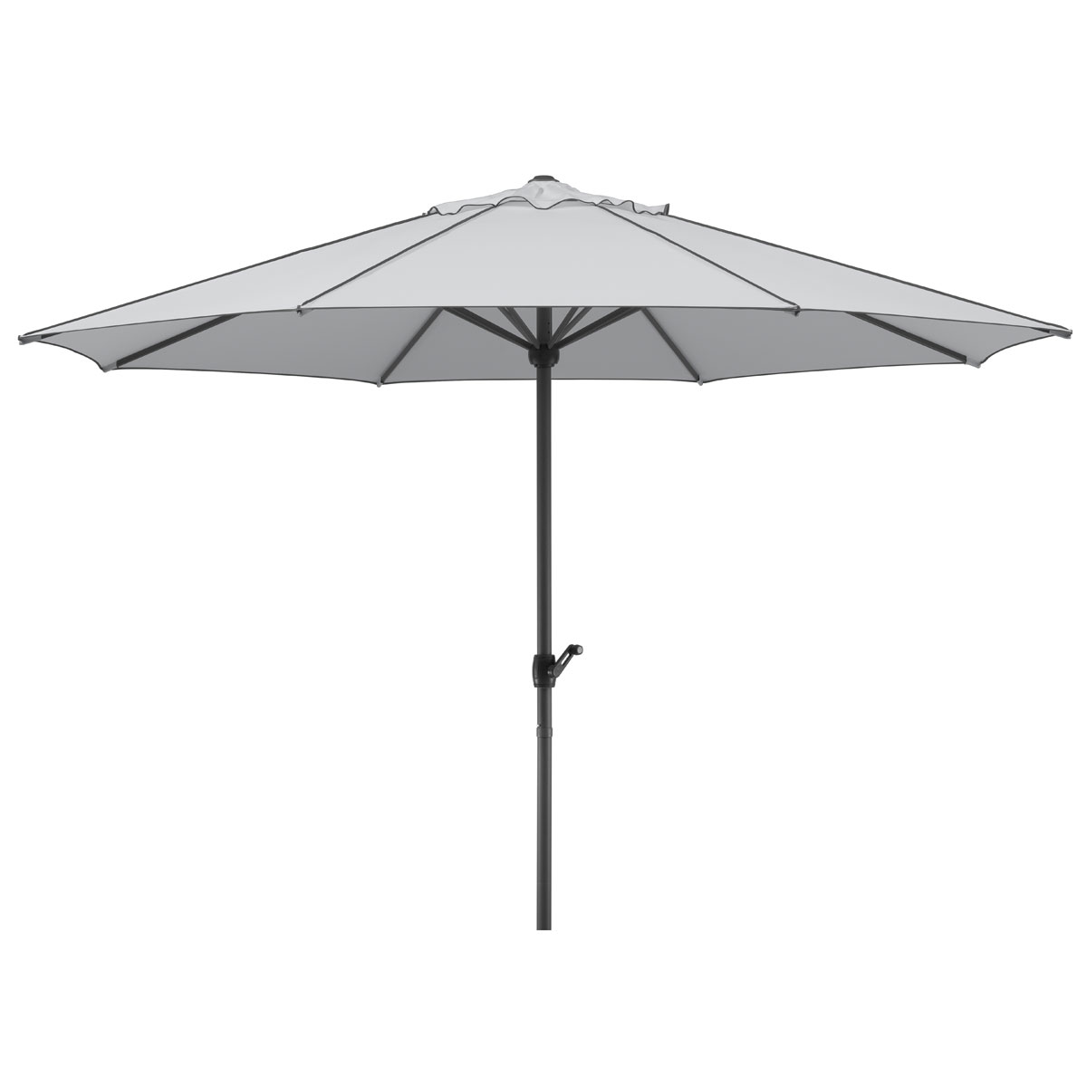 Schneider Schirme Sonnenschirm Adria Durchmesser 350 cm silbergrau Bild 1