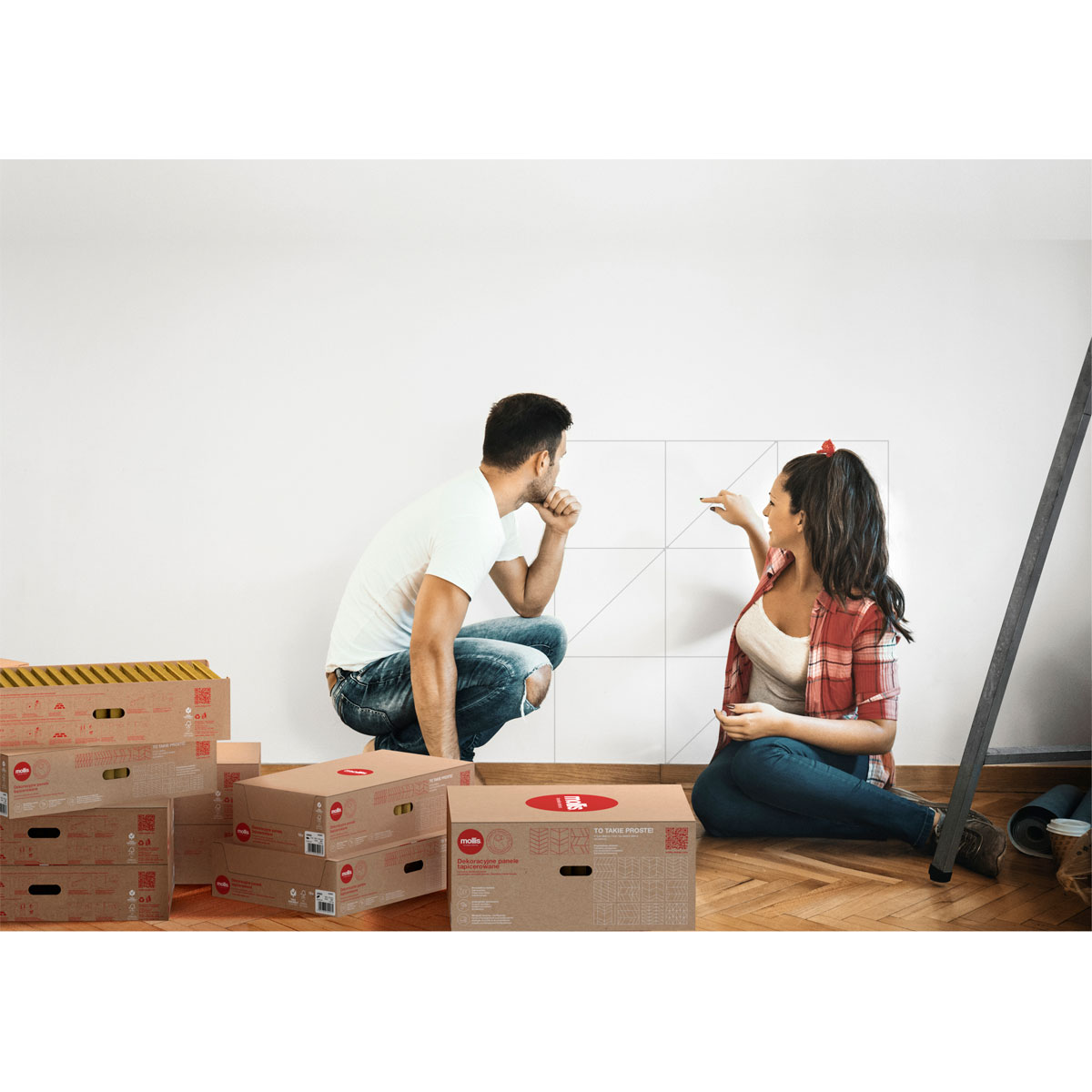 Mollis Klettpads zur Befestigung der Polsterpaneele Bild 5