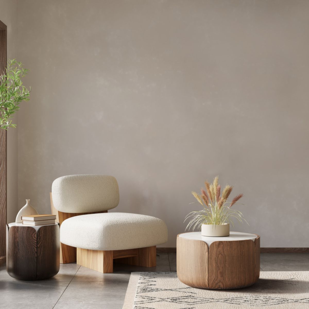 Alena 125 Creme/Schwarz 200 x 290 cm Bild 2