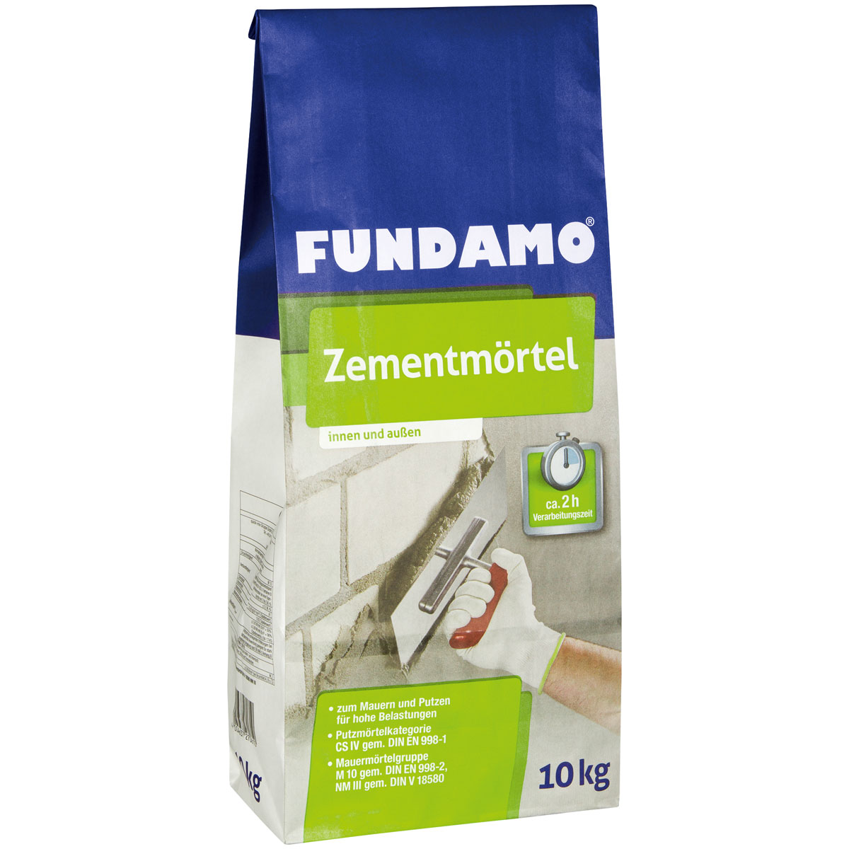 Fundamo Zementmörtel 10 kg