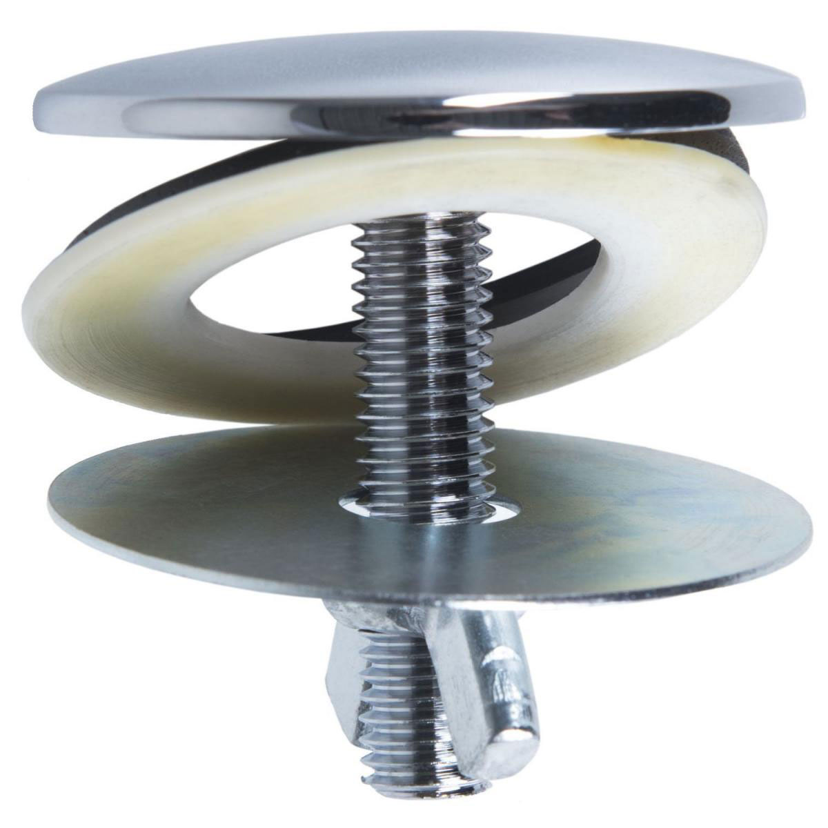 Hahnlochstopfen 52 mm chrom