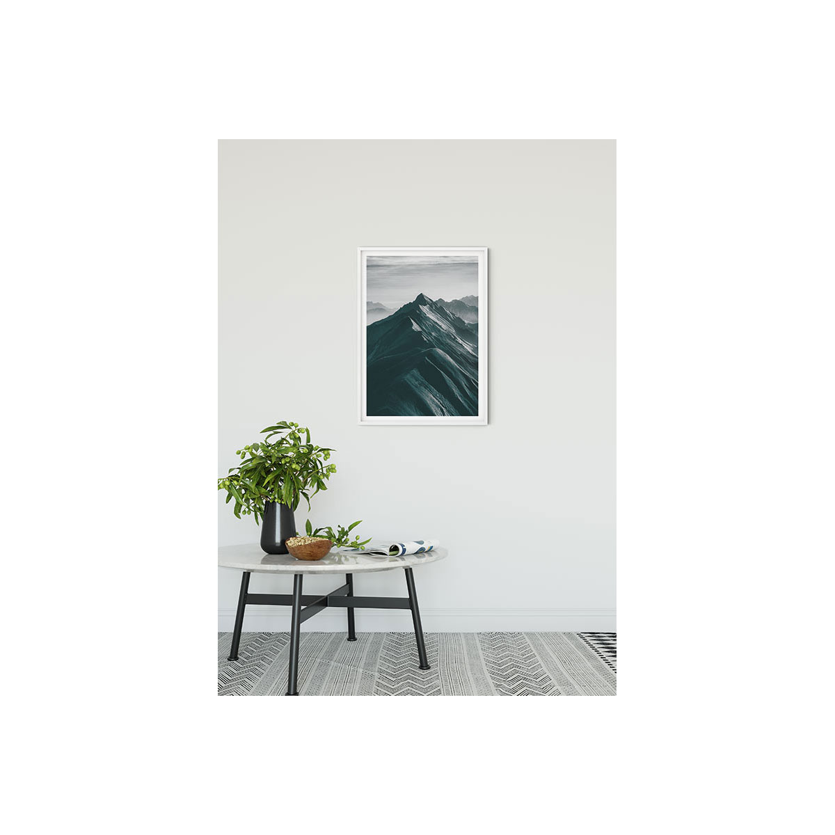 Komar  Wandbild Mountain Top 40x50 cm