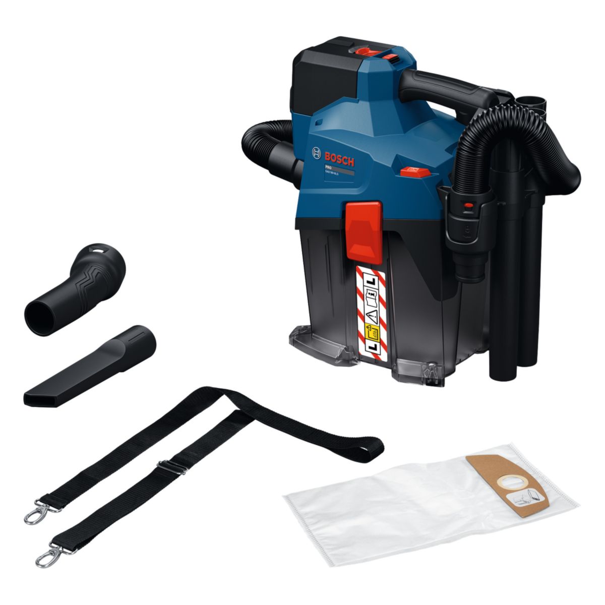 Bosch Professional Akku Staubsauger GAS 18V- 6LS Solo