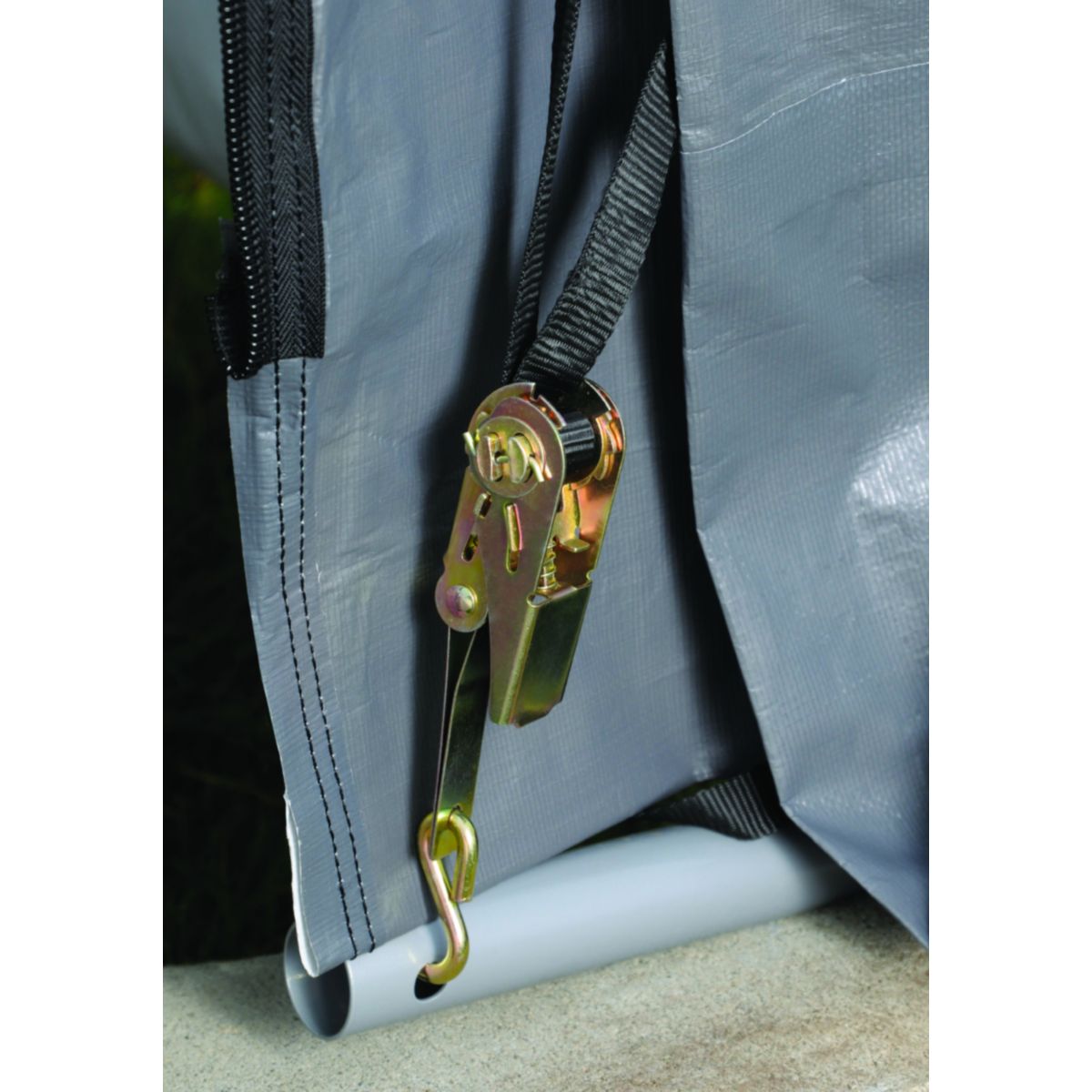 ShelterLogic Zeltgarage Gerätehaus 5,76 m² 240x240x240 cm Bild 8