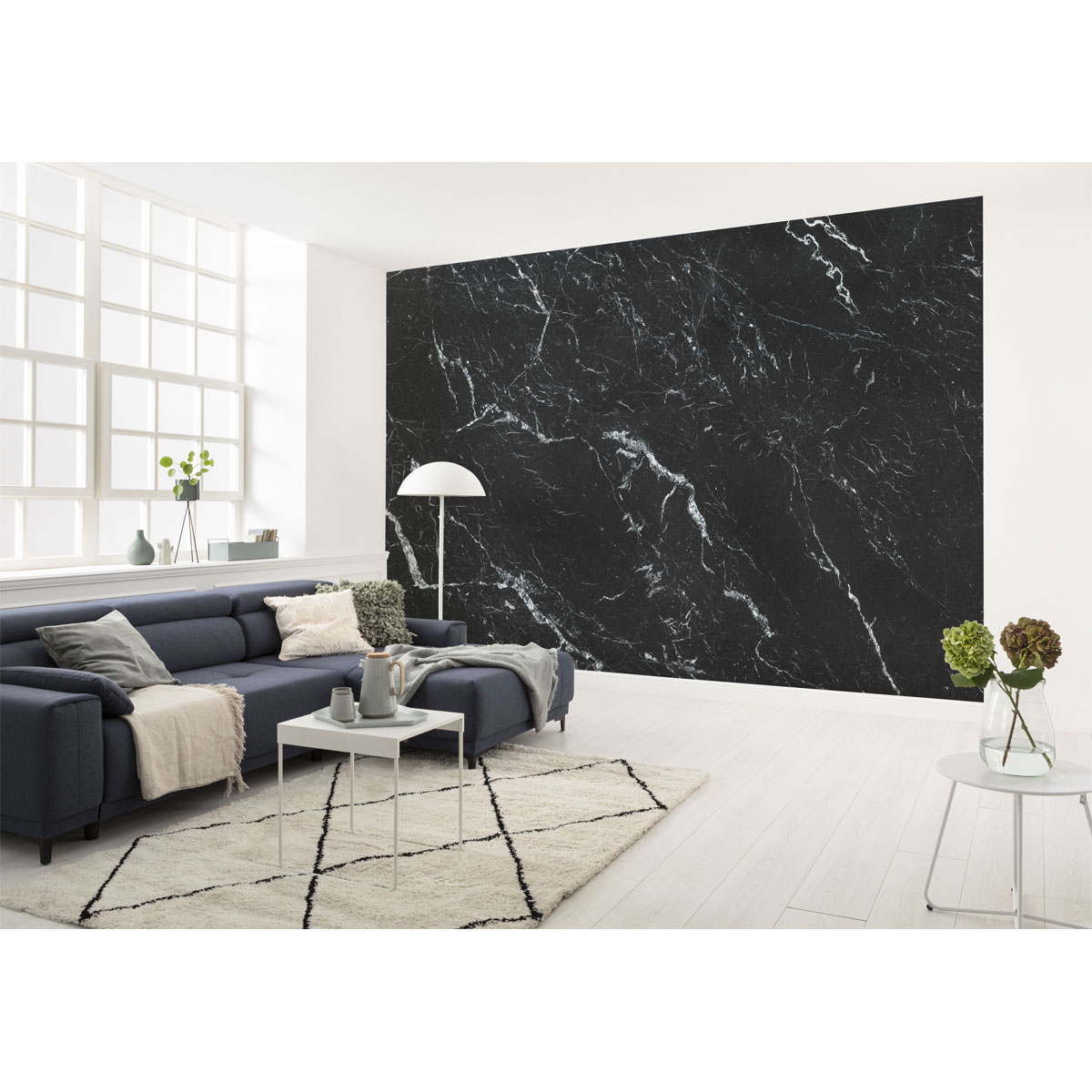 Komar  Vlies Fototapete Marble Nero 400x250 cm Bild 10