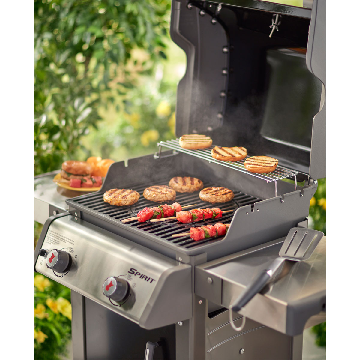 Weber Gourmet BBQ System - Grillrost mit Grill rosteinsatz aus Gusseisen Bild 6