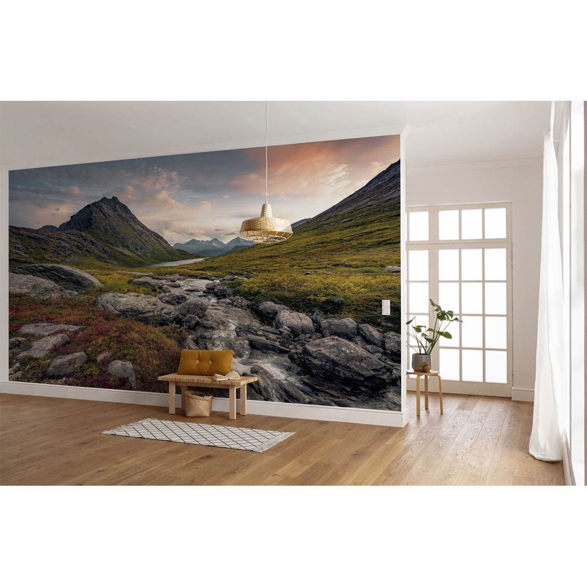 Komar  Vlies Fototapete Schroffes Paradies 450x280 cm