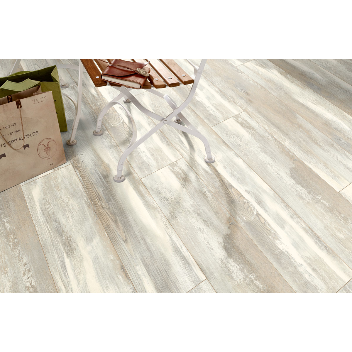 Ambiente Laminatboden 4V Landhauseiche Vintage D4754 1380x244x8 mm Bild 8