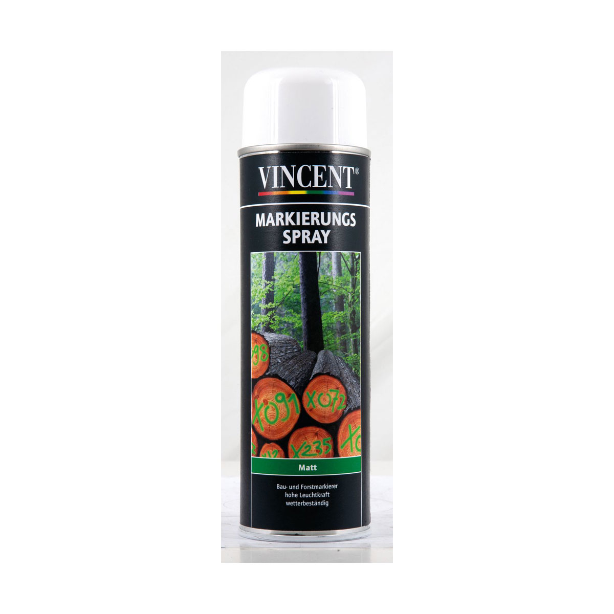 Vincent Markierungs Lack seidenmatt weiß 500 ml
