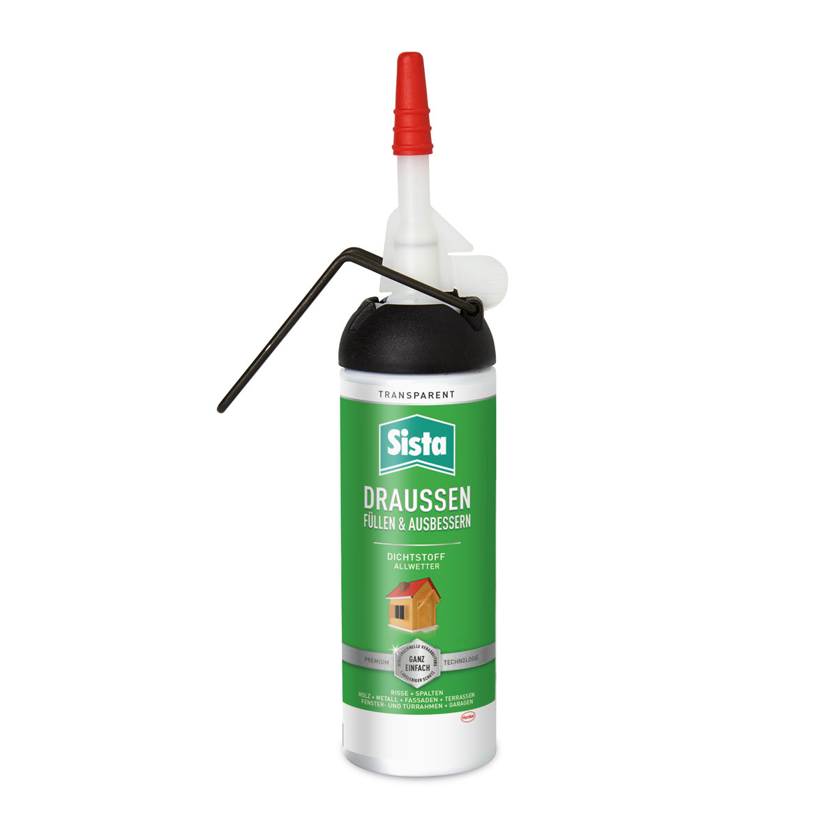 Henkel Sista Dichtstoff Füllen und Ausbessern 100 ml transparent