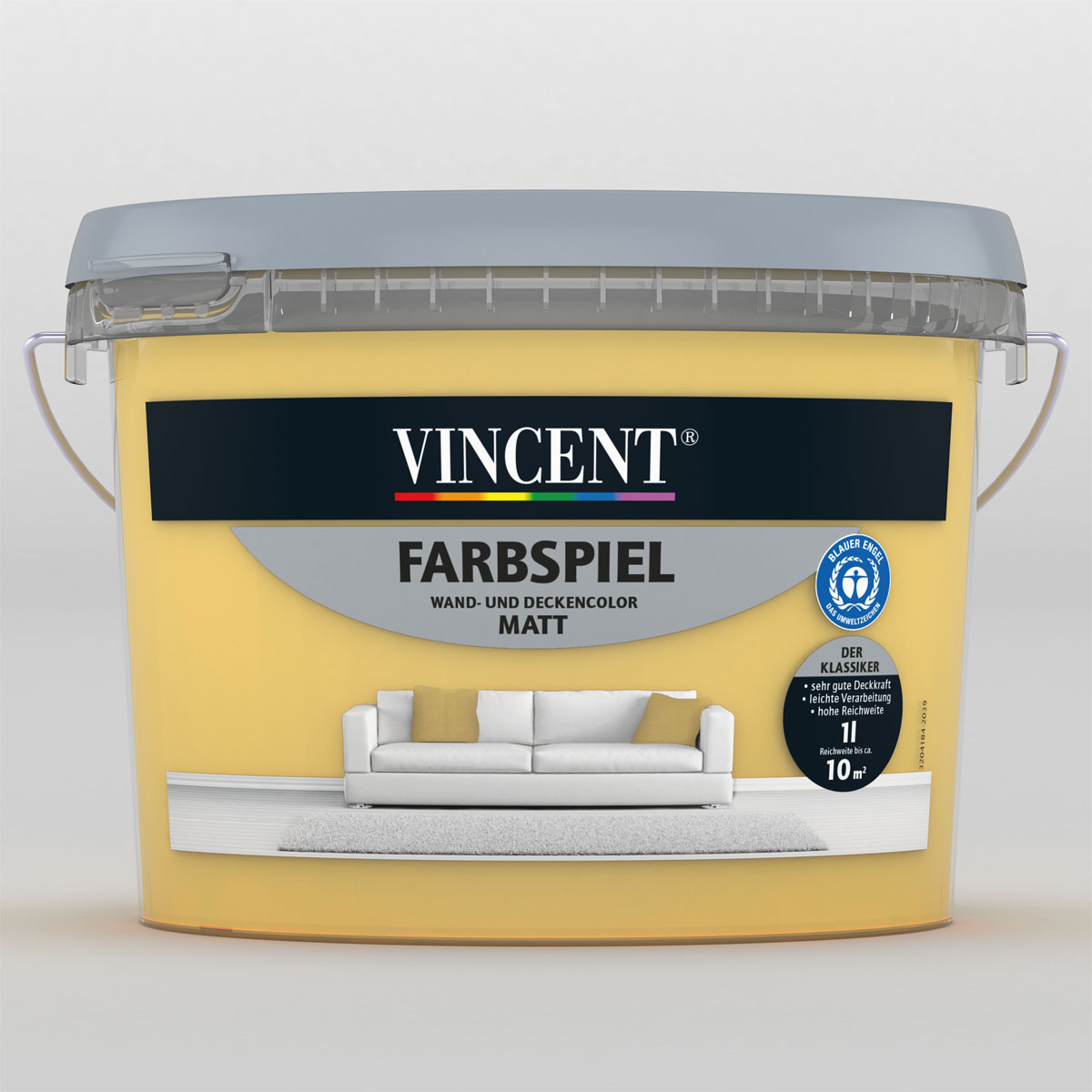 Vincent Farbspiel Sonnenhut matt 1 L