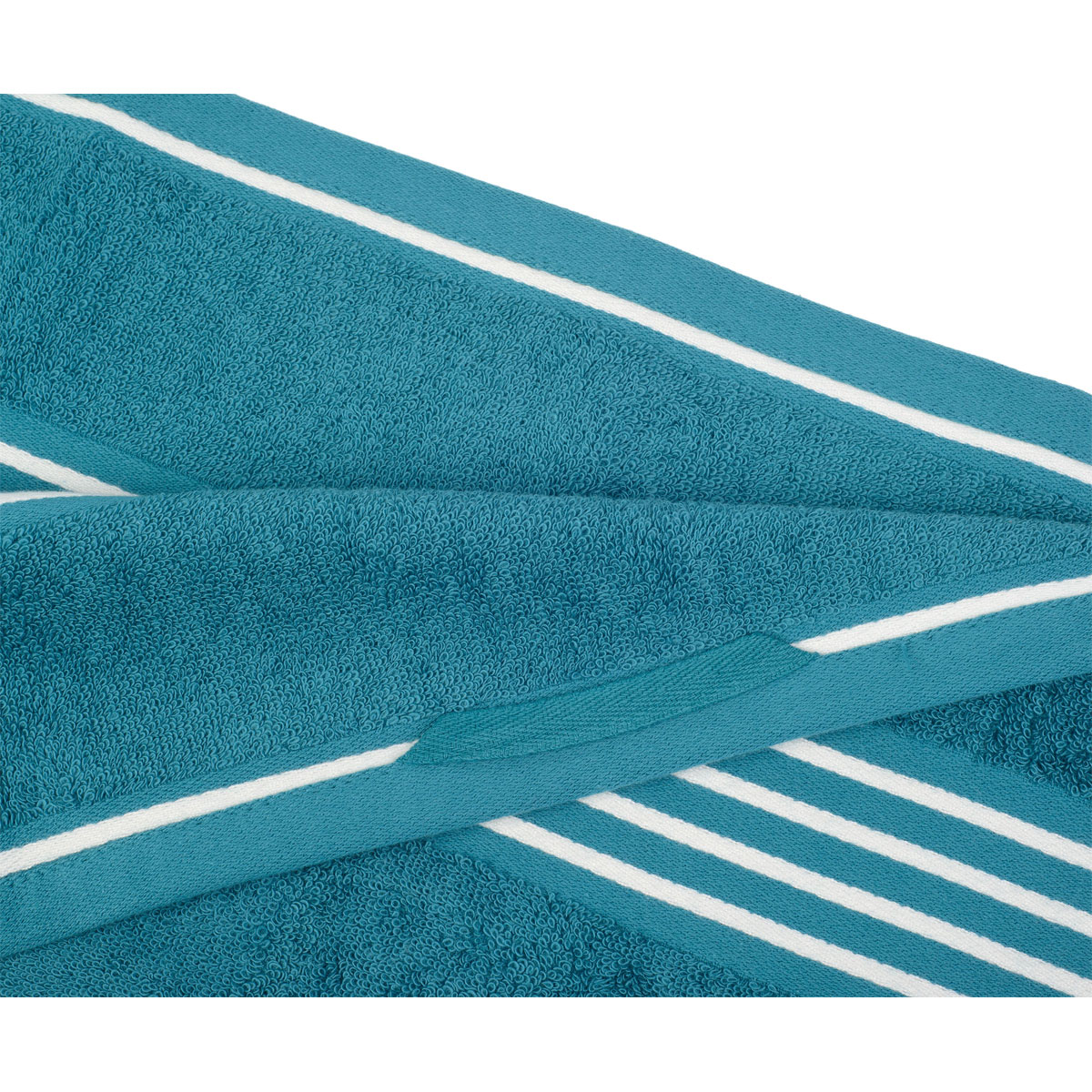 Gözze Frottier-Duschtuch Rio 70 x 140 cm petrol vollfarbig Bild 2