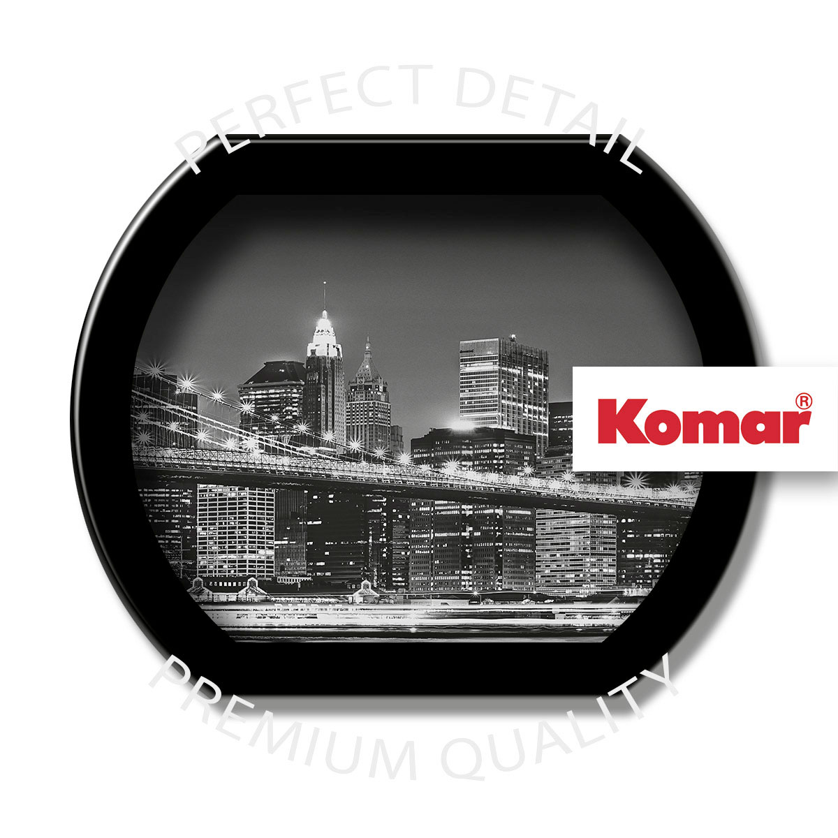 Komar  Papier Fototapete Brooklyn Bridge 368x127 cm Bild 6