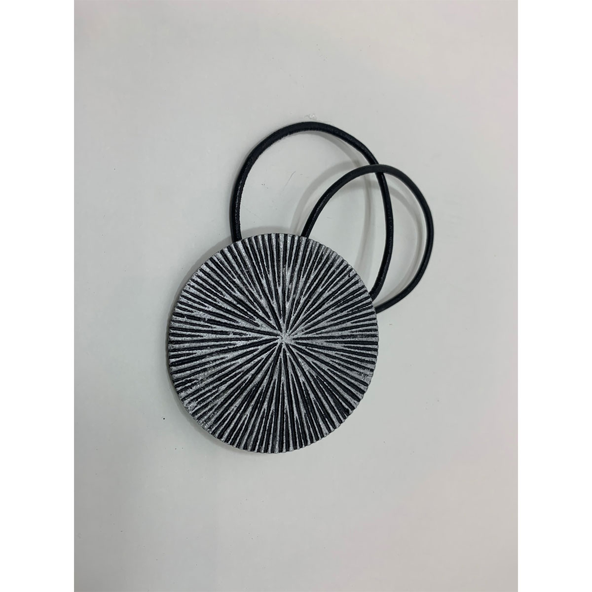 Gardinia Raffband Kreis mit Magnet silber-anthrazit Bild 3