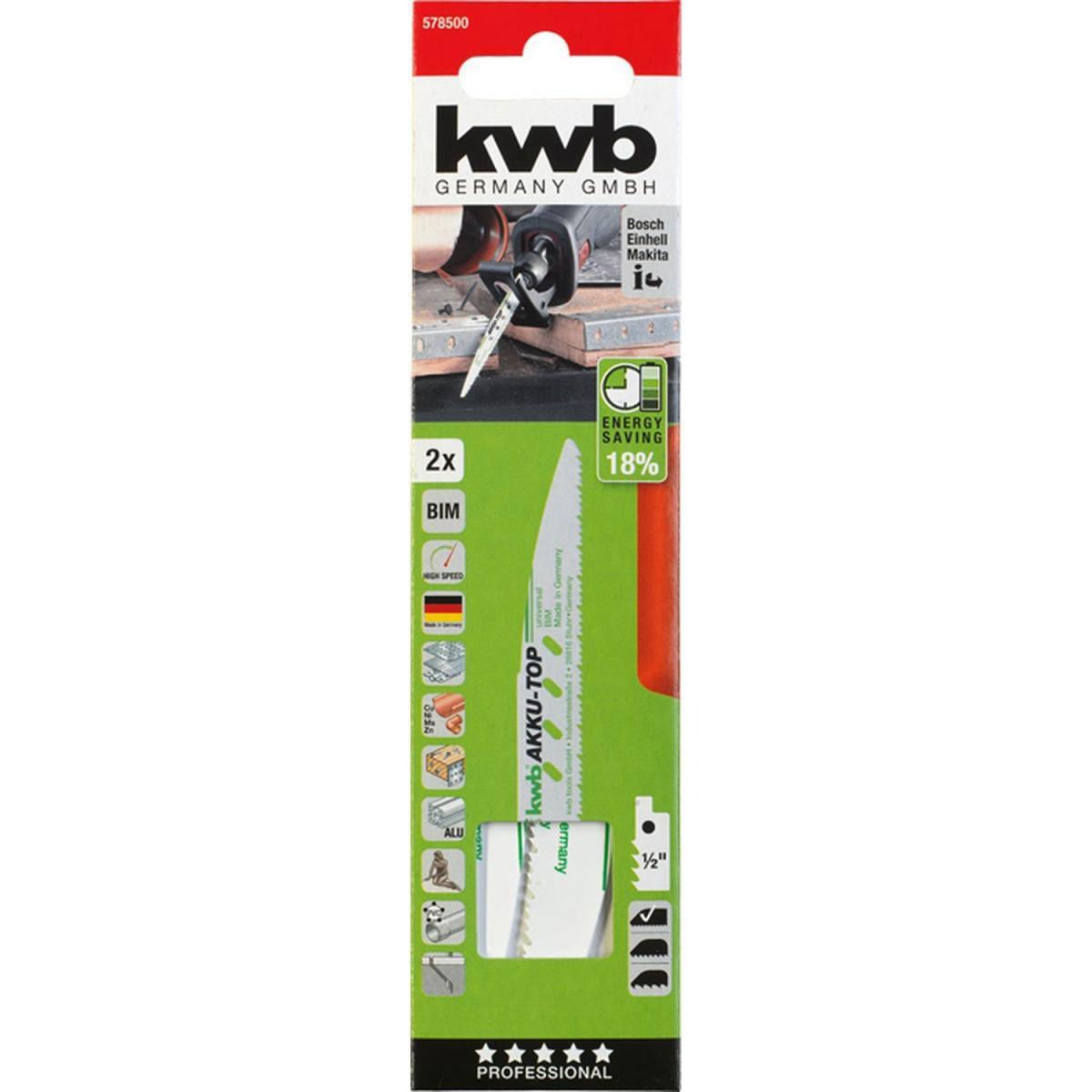 kwb  Säbelsägeblatt Metall- und Holzbearbeitung Bild 2