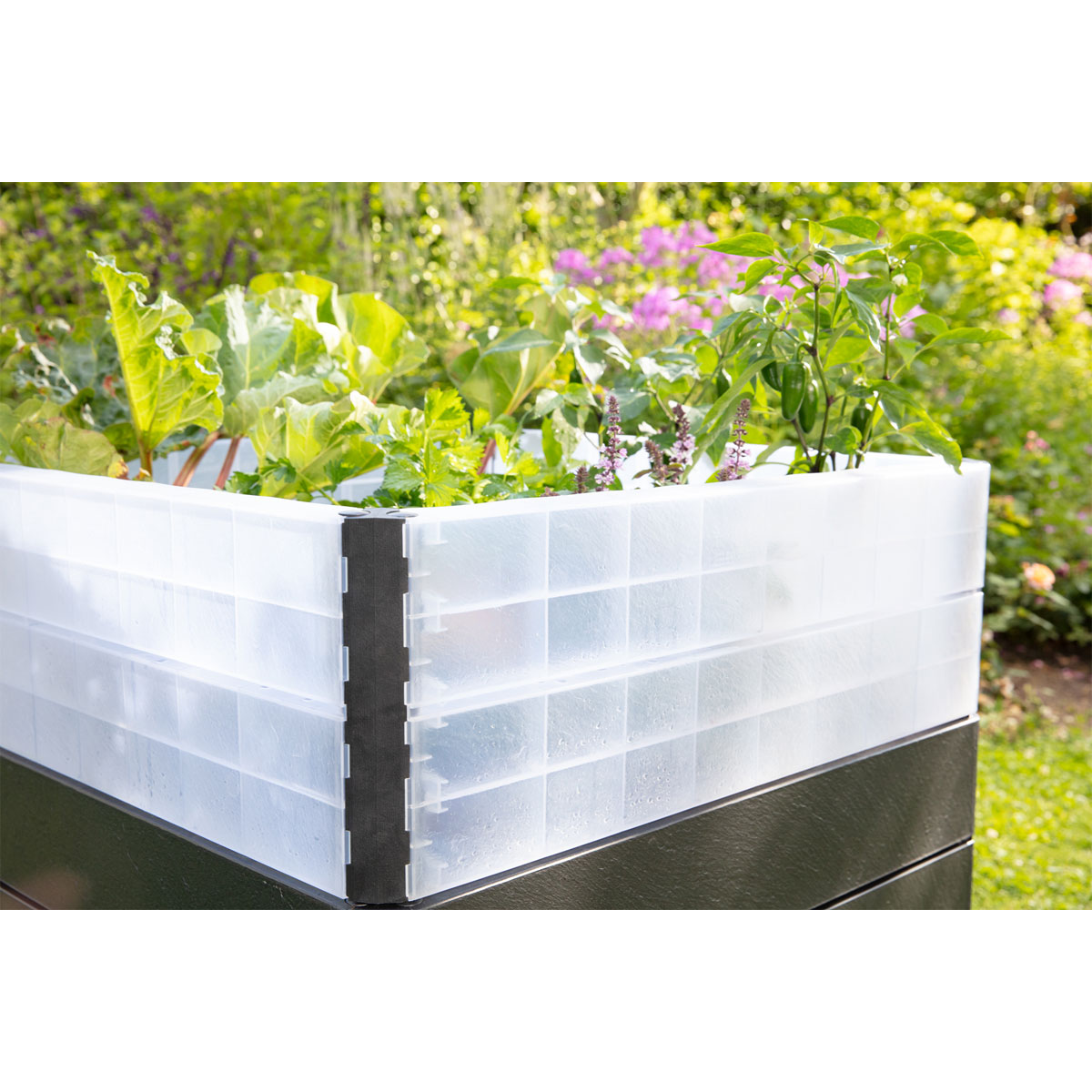 Garantia Hochbeet ERGO QUADRO Turbo S 50 Stone inkl FLORA Bild 4