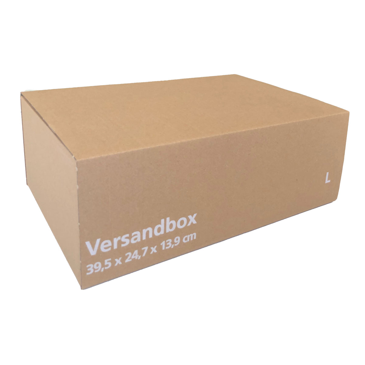 Versandbox L 395 x 247 x 139 mm weiß Bild 1