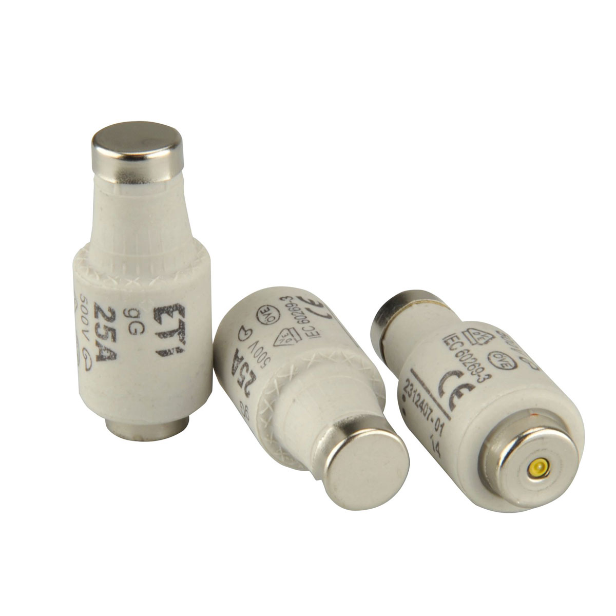 Sicherungspatrone DII 500V E27 5 Stück