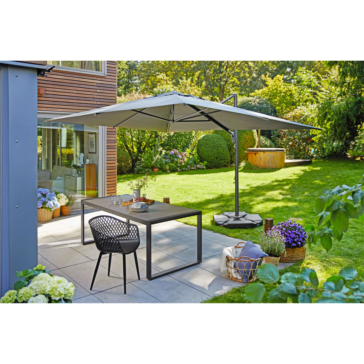 Haveson Gartentisch Kent mit Keramik-Tischplatte Bild 6