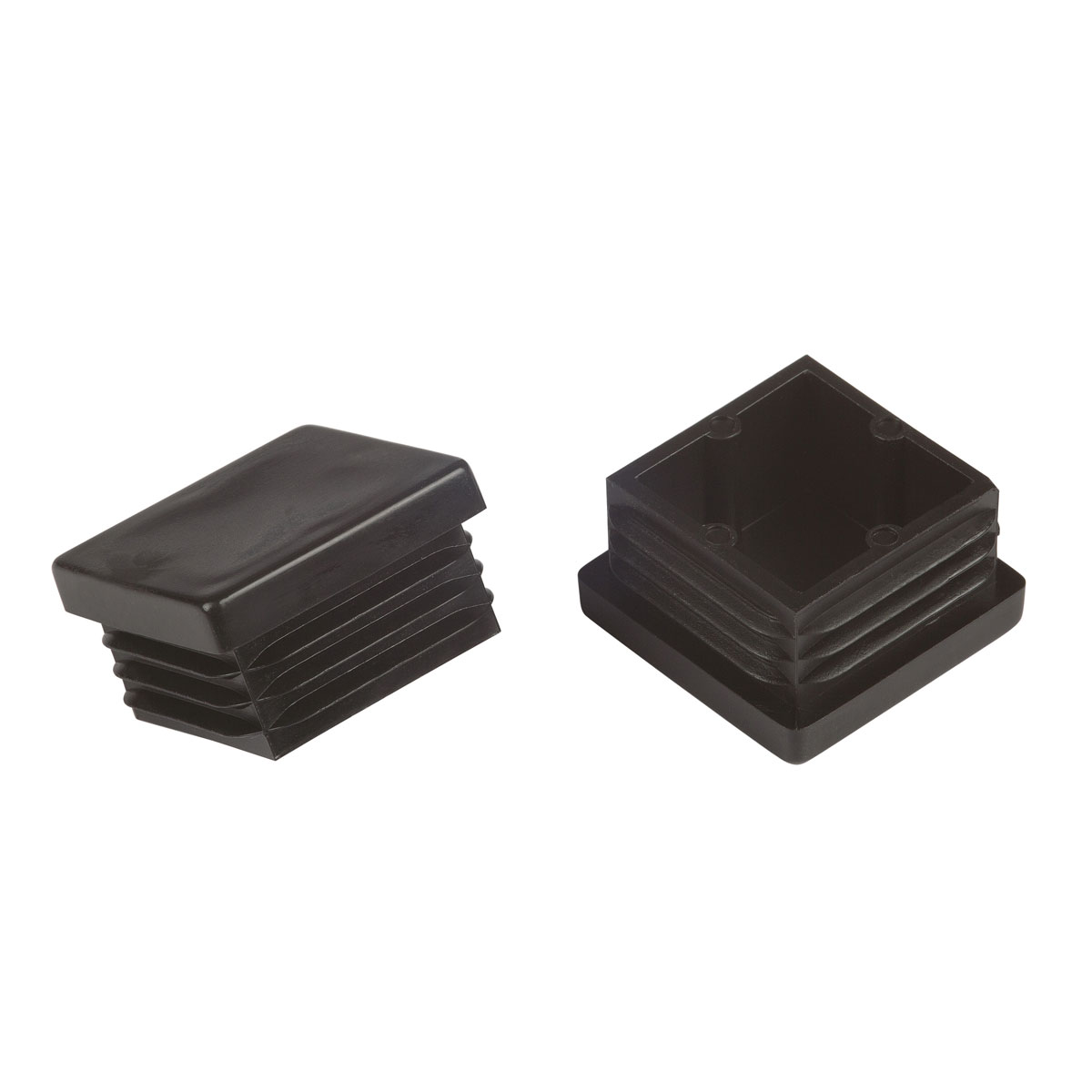 Suki Rohrstopfen 3 x 3 cm schwarz 4 Stück 4 Stück