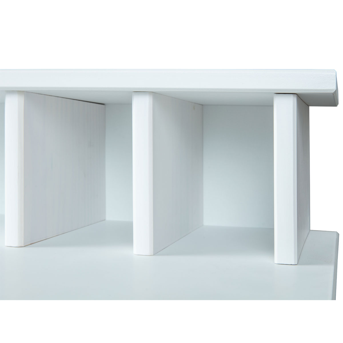 Inter Link Schreibtisch „Hilda“, Kiefer massiv, weiß lackiert Bild 9