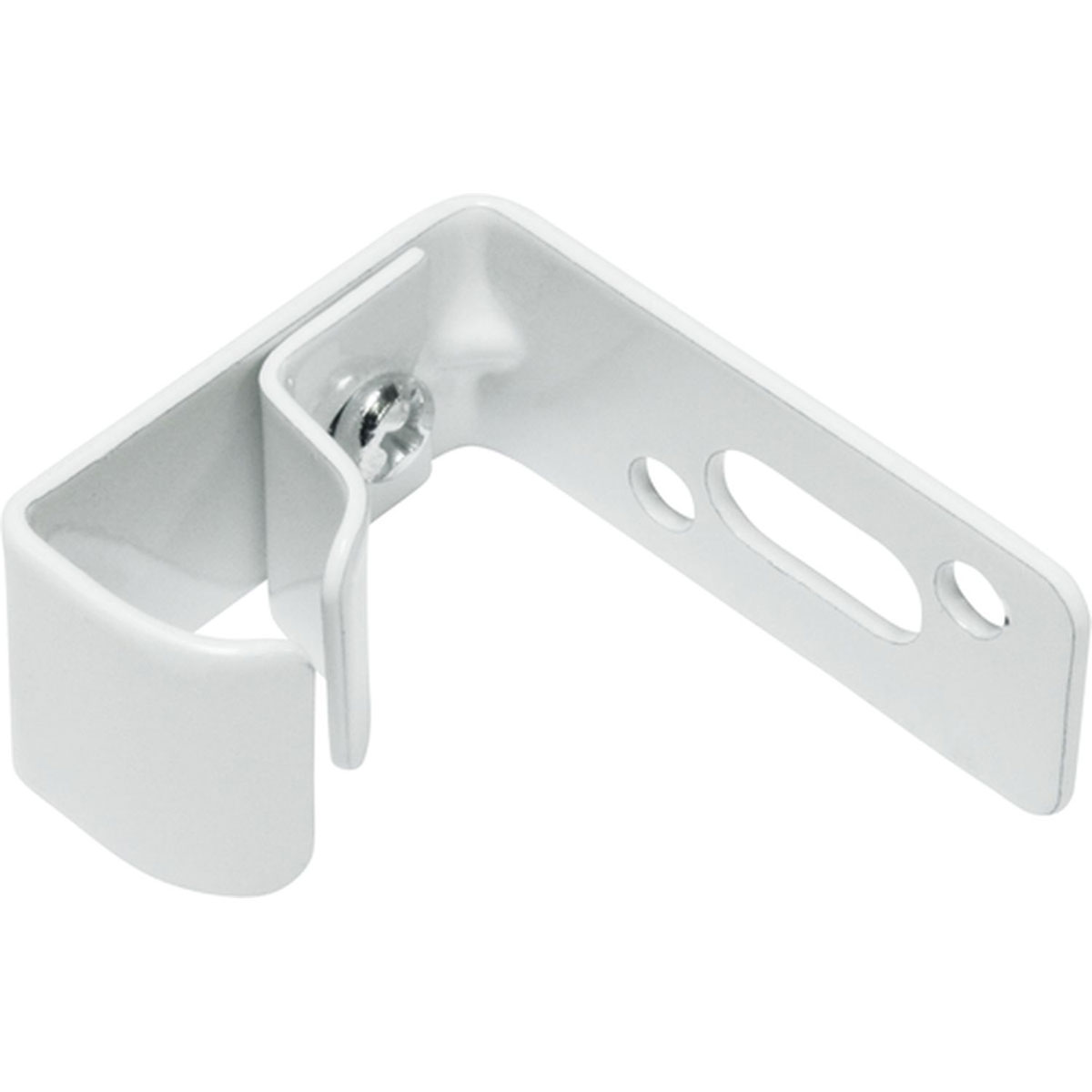 Gardinia Wandträger für U-Laufschiene weiß